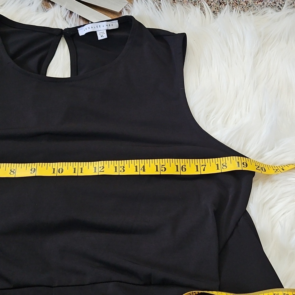 Annalee + Hope Versatile Sleeveless Black Wide Leg Jumpsuit - Picture 14 of 16